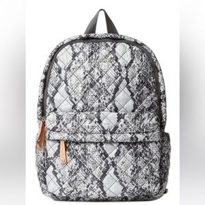 MZ Wallace snake skin backpack